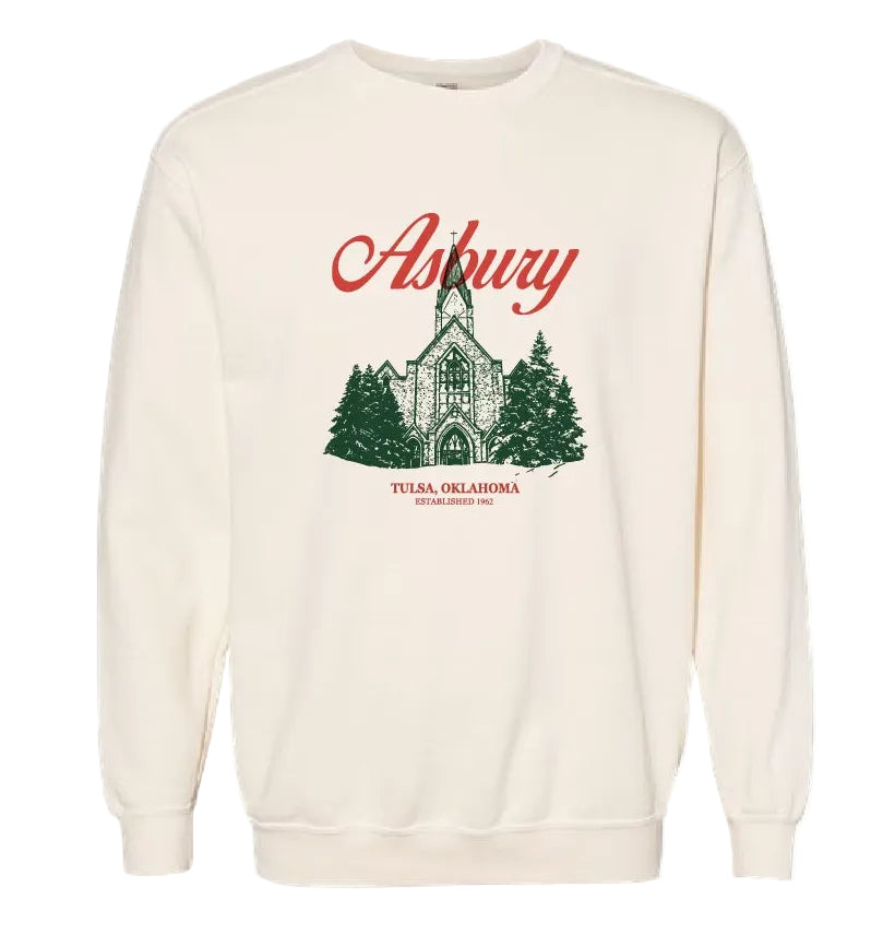 Asbury Classic Silhouette Crewneck Ivory